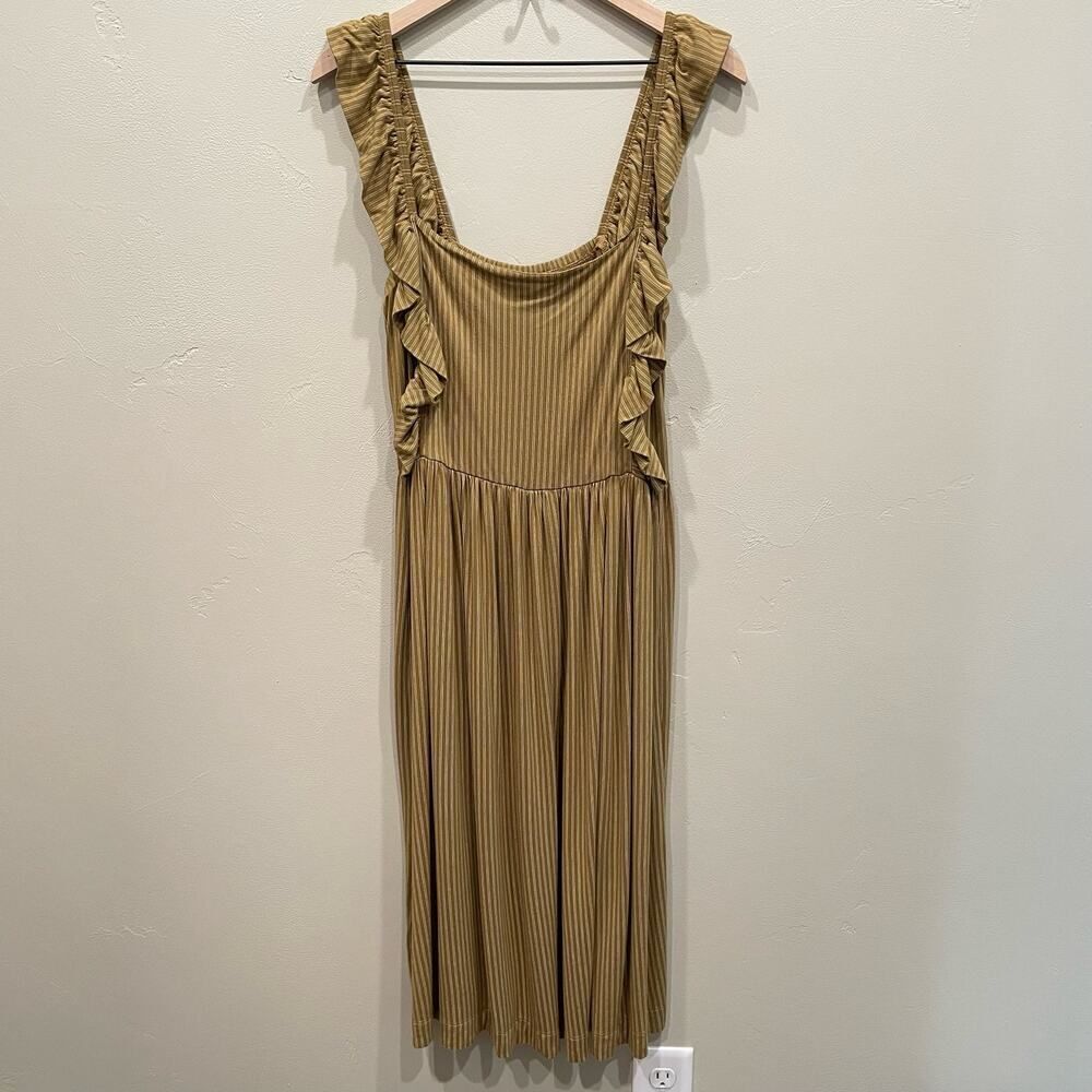 Kate Quinn Olive Midi Dress